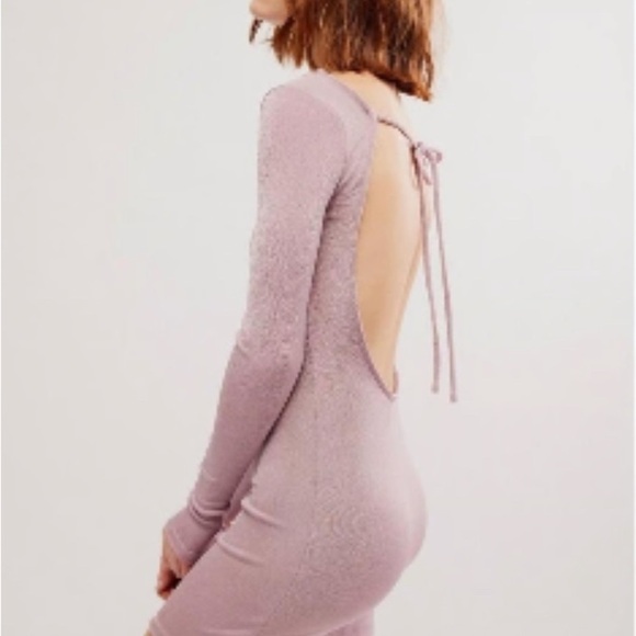 Free People purple mini Dress - Picture 2 of 9